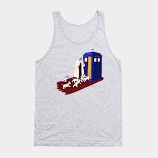 All Spots in the TARDIS Tank Top